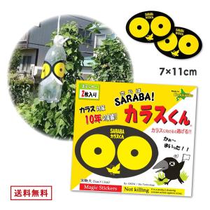 北海道環境バイオセクター SARABAカラスくん3コセット (6枚) 避け 撃退