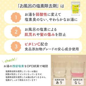 浴槽用 塩素除去剤 30日分 塩素除去 お風呂...の詳細画像4