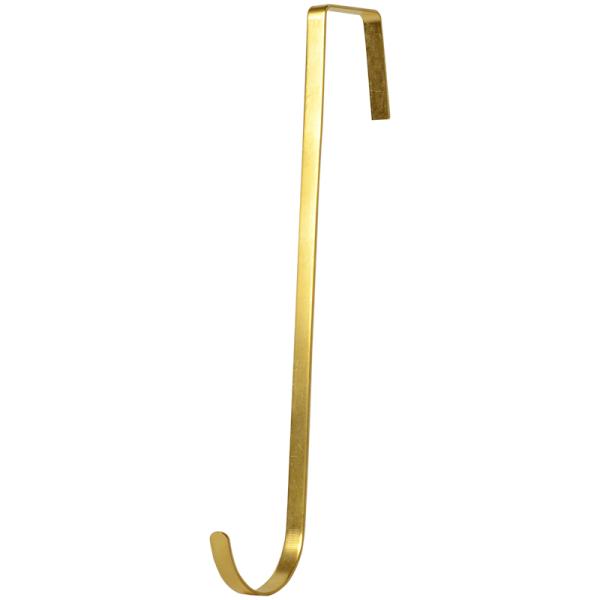 真鍮 リースフック 全長約32cm  リースハンガー ブラス ゴールド ハンギング つる クリスマス...
