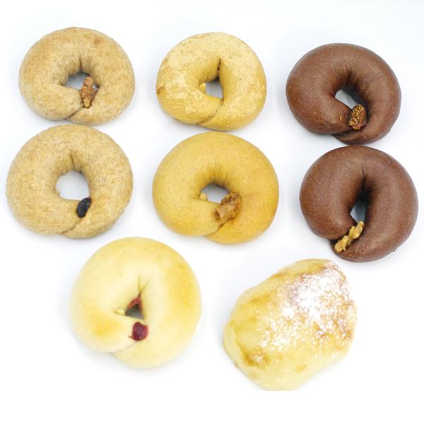 美容と健康サポートべーぐる8種セット 手作り 東京ベーグル 低カロリー ダイエット 低糖質 無添加 ...