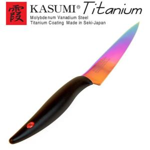 スミカマ (SUMIKAMA) 霞(KASUMI) チタニウム 三徳包丁 18cm オパール