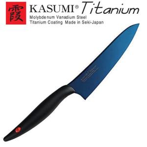 スミカマ (SUMIKAMA) 霞(KASUMI) チタニウム 三徳包丁 18cm オパール