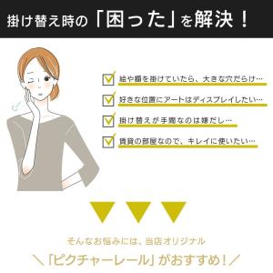 ウォールメイツ正規品 ピクチャーレール セット...の詳細画像3
