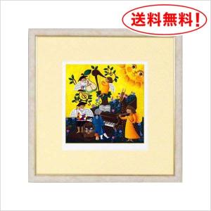 小澤摩純 ジークレー版画額外寸W31.5XH31.5XD2.25cm