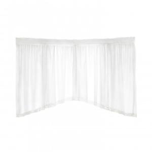 断熱できる出窓カーテン　アーチ(300×105cm)