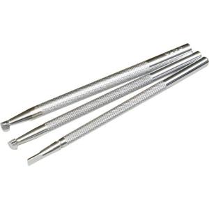 クラフト社 レザークラフト用 通常刻印 V ベンナー 人気の3本セット V407＆V707＆V463