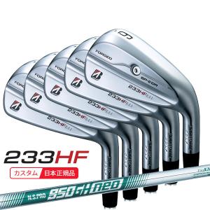 (特注 納期2-5週) ブリヂストン Bシリーズ 233HF アイアンセット(5本 #6-Pw) N.S.PRO950GH-neo(ネオ)シャフト 2023年モデル(日本正規品)｜美-健康ゴルフ