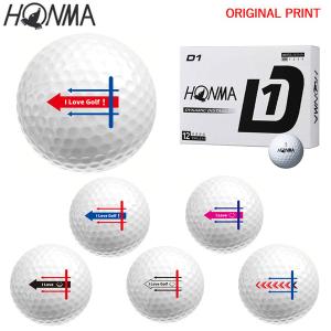 HONMA GOLF（本間ゴルフ） ホンマ New D1ゴルフボール アライメント