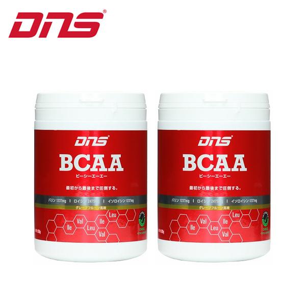 DNS ディーエヌエス BCAA グレープフルーツ風味 200g(30回分) 2個セット【軽減税率対...