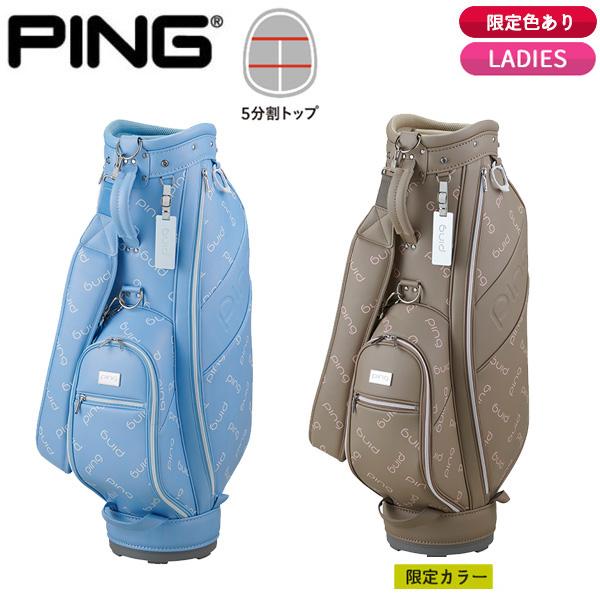 【限定カラーあり!】ピンゴルフ モノグラム キャディバッグ CB-L2503 レディース (8.5型...