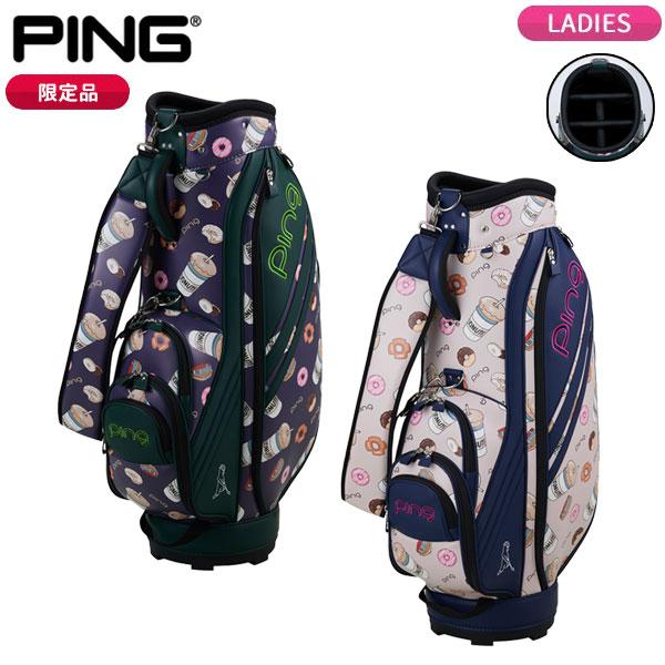 (限定品)ピンゴルフ ドーナッツ キャディバッグ CB-L2505 レディース (9.0型 3.7k...