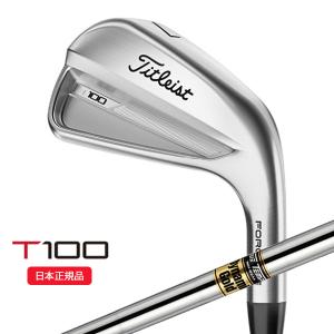 タイトリスト(Titleist) Tシリーズ T100 アイアン単品(#3,#4,W50) ダイナミックゴールド(通常ラベル) シャフト 2023年モデル(日本正規品)