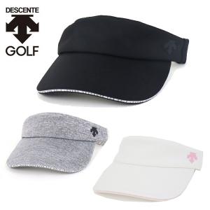 デサントゴルフ 後ろ平ゴム サンバイザー DGCTJC51 レディース