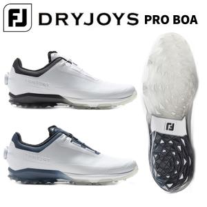 フットジョイ(footjoy) ドライジョイズ プロ  BOA メンズ ゴルフシューズ BOAタイプ スパイクレス W(ワイド) 2026年モデル｜美-健康ゴルフ