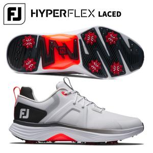 (取寄)フットジョイ ハイパーフレックス レース(HYPERFLEX Laced) メンズ ゴルフシューズ 紐タイプ スパイクレス 2025年モデル