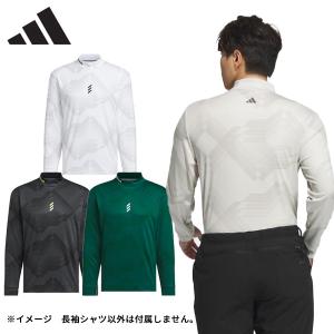 アディダス ゴルフウェア 長袖シャツ メンズ ワーディングモックネック