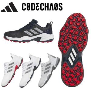 (クリアランス)アディダス ゴルフ(adidasGOLF) コードカオス25 MDV41 スパイクレス ゴルフシューズ 紐タイプ メンズ 2025年春夏追加色【★】