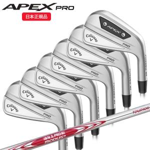 キャロウェイ(Callaway) エイペックス プロ(APEX PRO) アイアンセット(6本 #5-9,PW) N.S.PROモーダス3ツアー105 シャフト 2023年モデル(日本正規品)｜b-kenkougolf