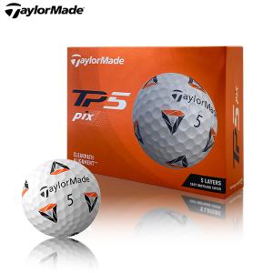 日本正規品 テーラーメイド TP5-pix(ティーピーファイブ・ピックス) ゴルフボール 1ダース(12球) 2021年モデル