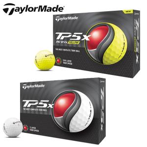 テーラーメイド TP5x ゴルフボール 1ダース(12球) 2024年モデル (日本正規品)｜b-kenkougolf
