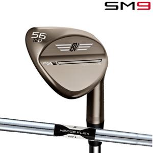 タイトリスト(Titleist) ボーケイデザイン SM9 ウェッジ ブラッシュドスチール仕上げ ダイナミックゴールド(WedgeFlex)シャフト 2022年モデル(日本正規品)｜b-kenkougolf