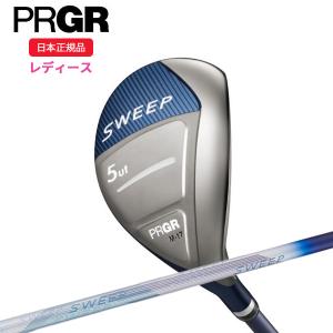 プロギア レディース SWEEP(スイープ) ユーティリティ スプリングシャフト 2022年モデル (日本正規品)｜b-kenkougolf