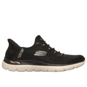 (取寄) スケッチャーズ SKJ-150750W-BKGD ARCH FIT SUMMITS-LUXE LEOPARD (BKGD)BLACK/GOLD レディース