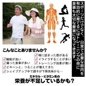 在庫売り尽くしセール 足がつる サプリ ミネラ...の詳細画像3