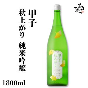 日本酒 甲子 秋上がり 純米吟醸 1800ml 千葉県 飯沼本家 秋酒 爆買