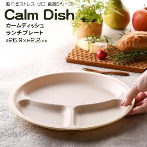 Calm Dish カームディッシュ ランチプレート 食器 ランチプレート 皿 プラスチック 電子レンジ可 食洗機可 TAKENAKA 竹中 【名入れ可、ロゴ入れ可】の商品画像