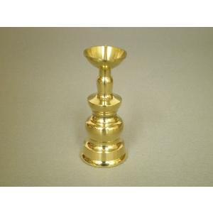 火立 ローソク立 東京ダルマ 磨き 2.5寸