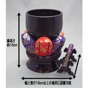 仏壇屋 滝田商店 大徳寺リン・磬子(けいす) 本手打ち「昇龍」 1.1尺 