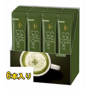 D　送料無料　AGF ブレンディ カフェラトリースティック 濃厚抹茶ラテ 6本入(12g×6本)　ペ...