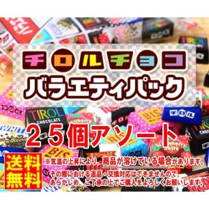 ネコポス発送★チロルチョコ　ミニサイズ　25個　アソート　★ 消化  溶ける可能性有です　ペイペイ消化 賞味期限2024/01