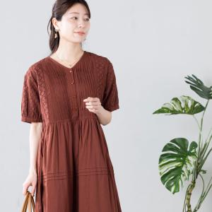 【8%off】ワンピース ロングワンピ 綿10...の詳細画像4