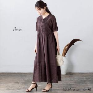 【8%off】ワンピース ロングワンピ 綿10...の詳細画像5