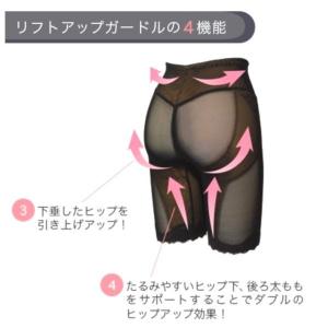 土井さんのリフトアップガードル (カラー2色)...の詳細画像4