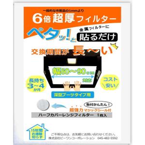 深型用 換気扇フィルター(全6サイズ) (1枚入...の商品画像