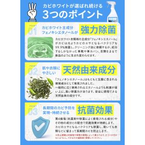 カビ取り カビ取り剤 衣類のカビホワイト 45...の詳細画像3