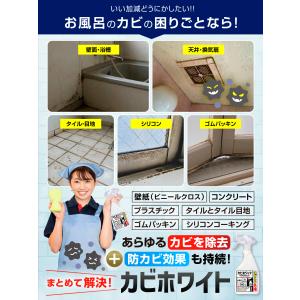 カビホワイト 泡ジェルスプレー+防カビ最長6カ...の詳細画像2