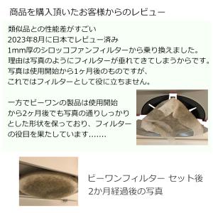 シロッコ ファンフィルター (枠+フィルター1...の詳細画像4