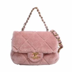 CHANEL シャネル シアリング ココマーク 2WAY チェーン ショルダーバッグ ピンク レディース by｜b-rakuichi