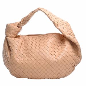 Bottega Veneta ボッテガヴェネタ イントレチャート レザー ジョディ ハンドバッグ ベージュ レディース by｜b-rakuichi