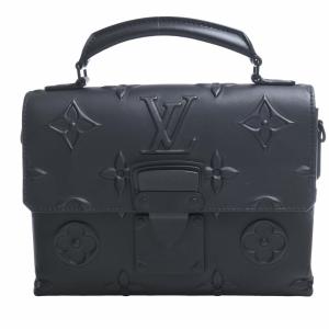 LOUIS VUITTON ルイヴィトン モノグラム シール アンバサダーPM 2WAY ハンドバッグ M58711 ブラック レディース by｜b-rakuichi