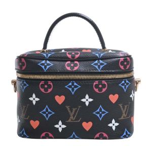 LOUIS VUITTON ルイヴィトン モノグラム ゲームオン ヴァニティPM 2WAY チェーン ショルダーバッグ M57482 ブラック/マルチカラー レディース by｜b-rakuichi