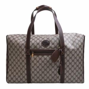 Gucci グッチ オールドグッチ GG ハンドバッグ ボストンバッグ 012 39 0079 ベージュ/ブラウン レディース by｜b-rakuichi