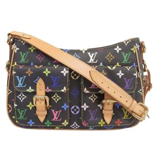 LOUIS VUITTON ルイヴィトン モノグラム マルチカラー ロッジGM ショルダーバッグ M40052 ブラック/マルチカラー レディース gy｜b-rakuichi