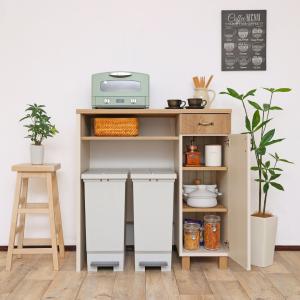 キッチンカウンター レンジ台 おしゃれ フレン...の詳細画像1