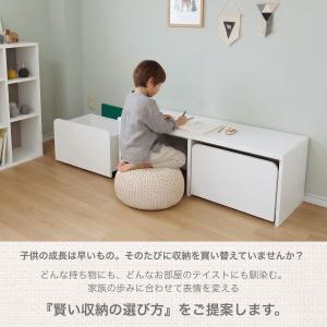 トロッコ収納付きデスク NESTY 4212T...の詳細画像1