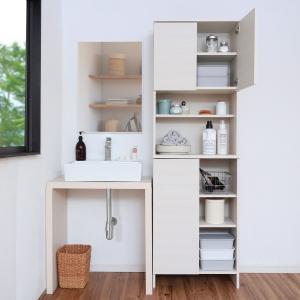 在庫限り ランドリーラック サニタリーラック ...の詳細画像1